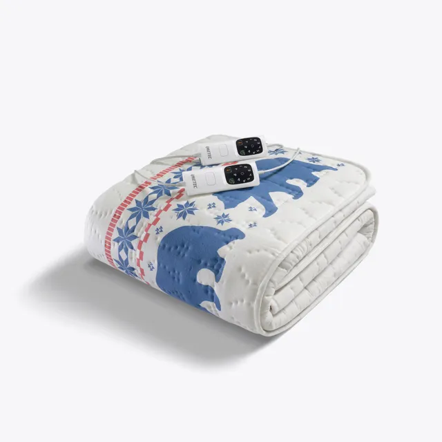 imetec-scaldasonno-adapto-baumwoll-unterdecke-antibakteriell-orsi-doppelbett-mit image 1