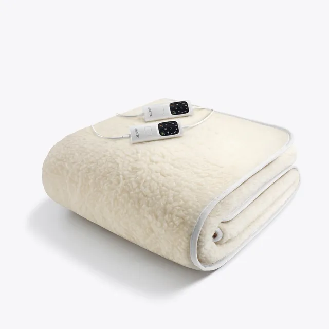 imetec-scaldasonno-adapto-100-wolle-und-merino-bettauflage-heizdecke-matrimonial image 1