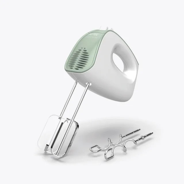 imetec-crea-crema-handmixer-mit-r-hrbesen-knethaken-und-turbo-funktion-500-w-5-g image 1