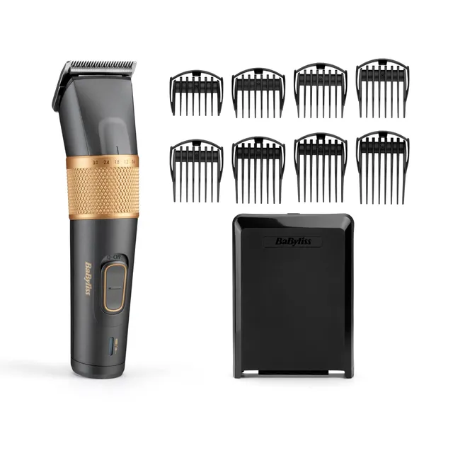 babyliss-graphite-precision-e987e-haarschneider-mit-graphit-klinge-8-kammaufs-tz image 1