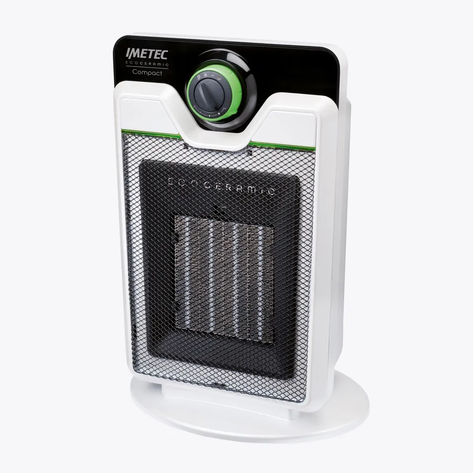 imetec-compact-ceramic-fan-heater-2000-w-eco-ceramic-technology-with-frost-prote image 1