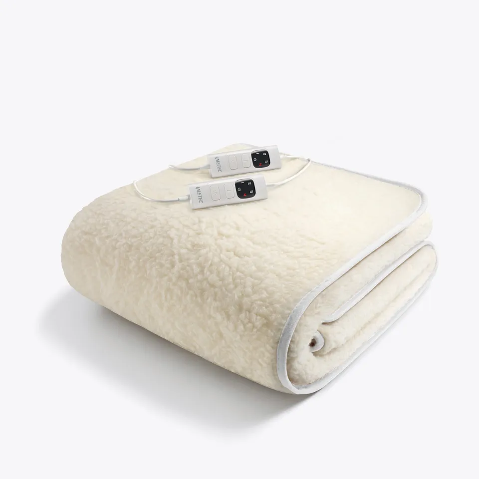 imetec-scaldasonno-active-50-wolle-und-merino-bettauflage-matrimoniale-made-in-i image 1