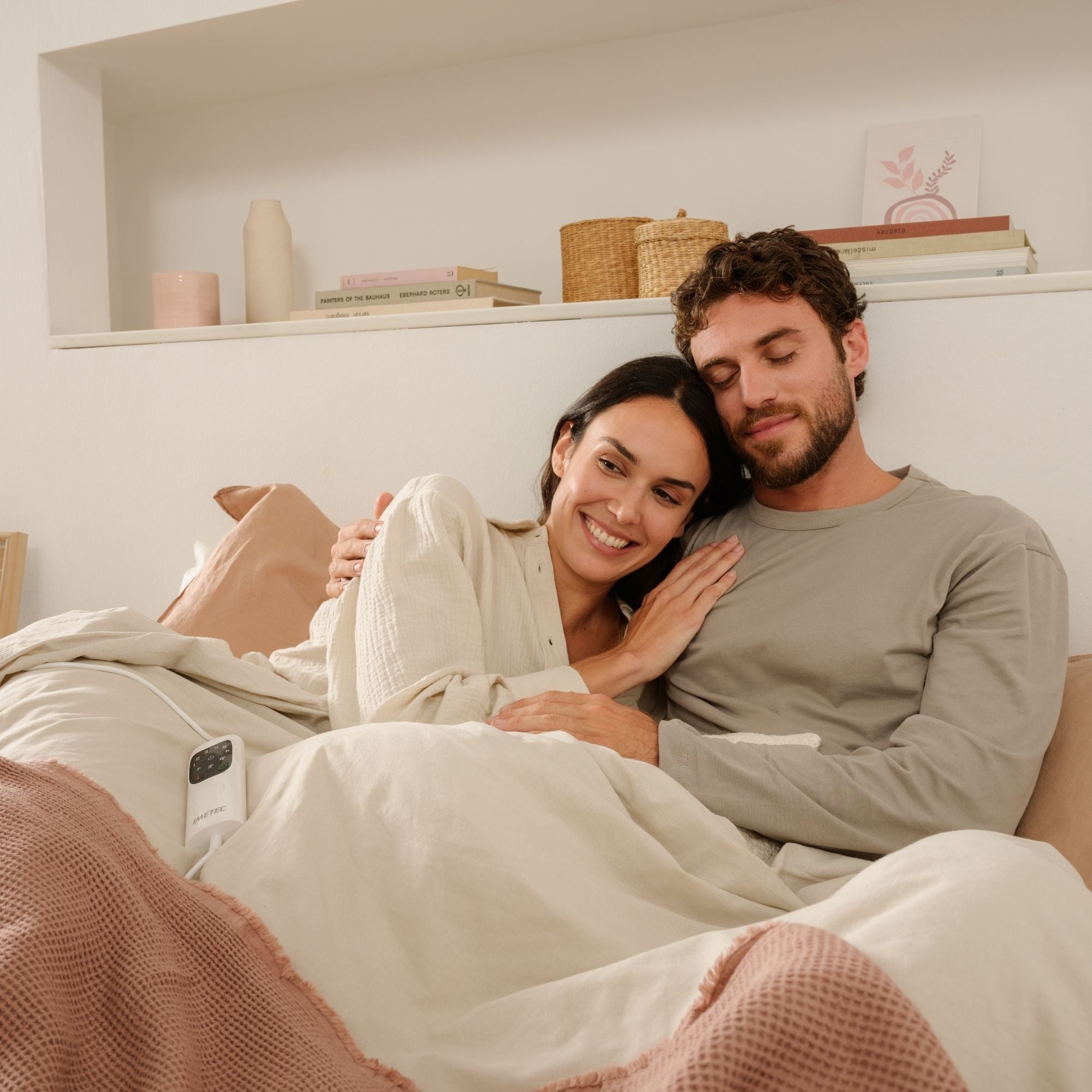 imetec-scaldasonno-adapto-cotton-doppelbett-heizdecke-energieeffizient-150-w-ant image 2