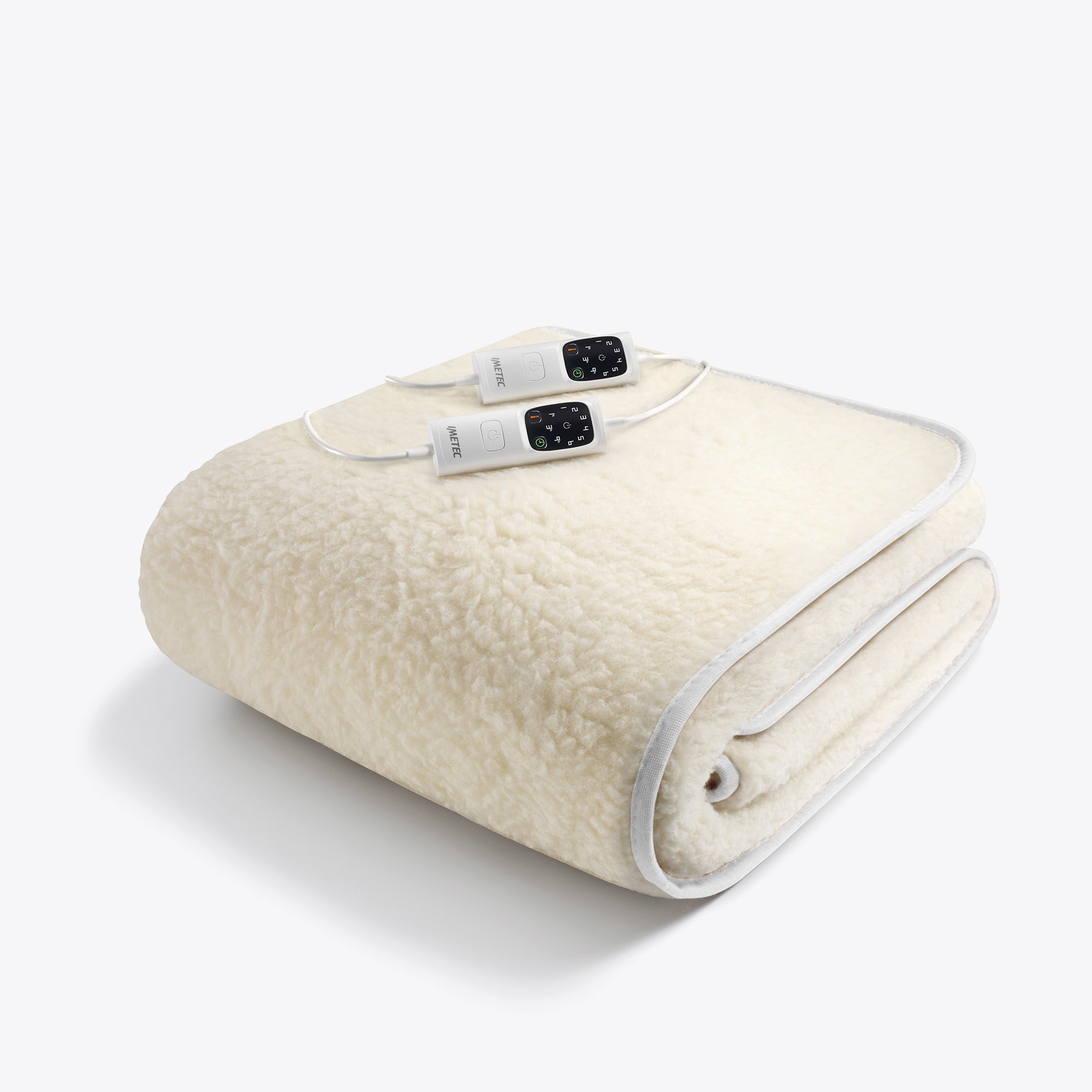 imetec-scaldasonno-adapto-100-wolle-und-merino-bettauflage-heizdecke-matrimonial image 1