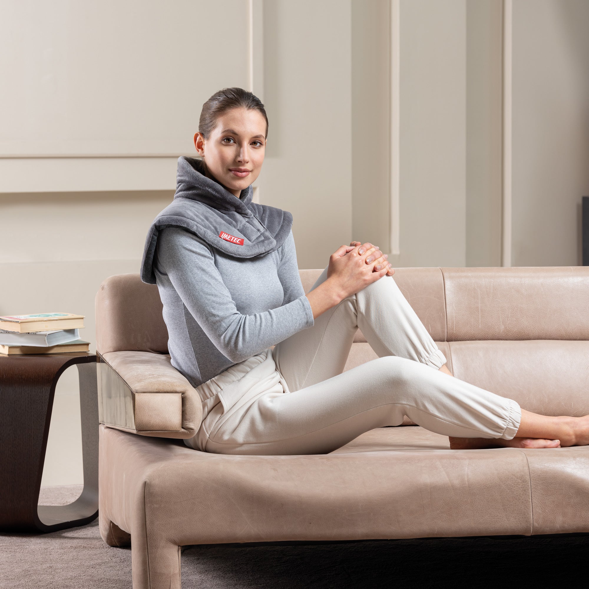 imetec-kit-caldoplaid-adapto-grand-luxe-and-intellisense-cervical-heat-pad-heate image 5