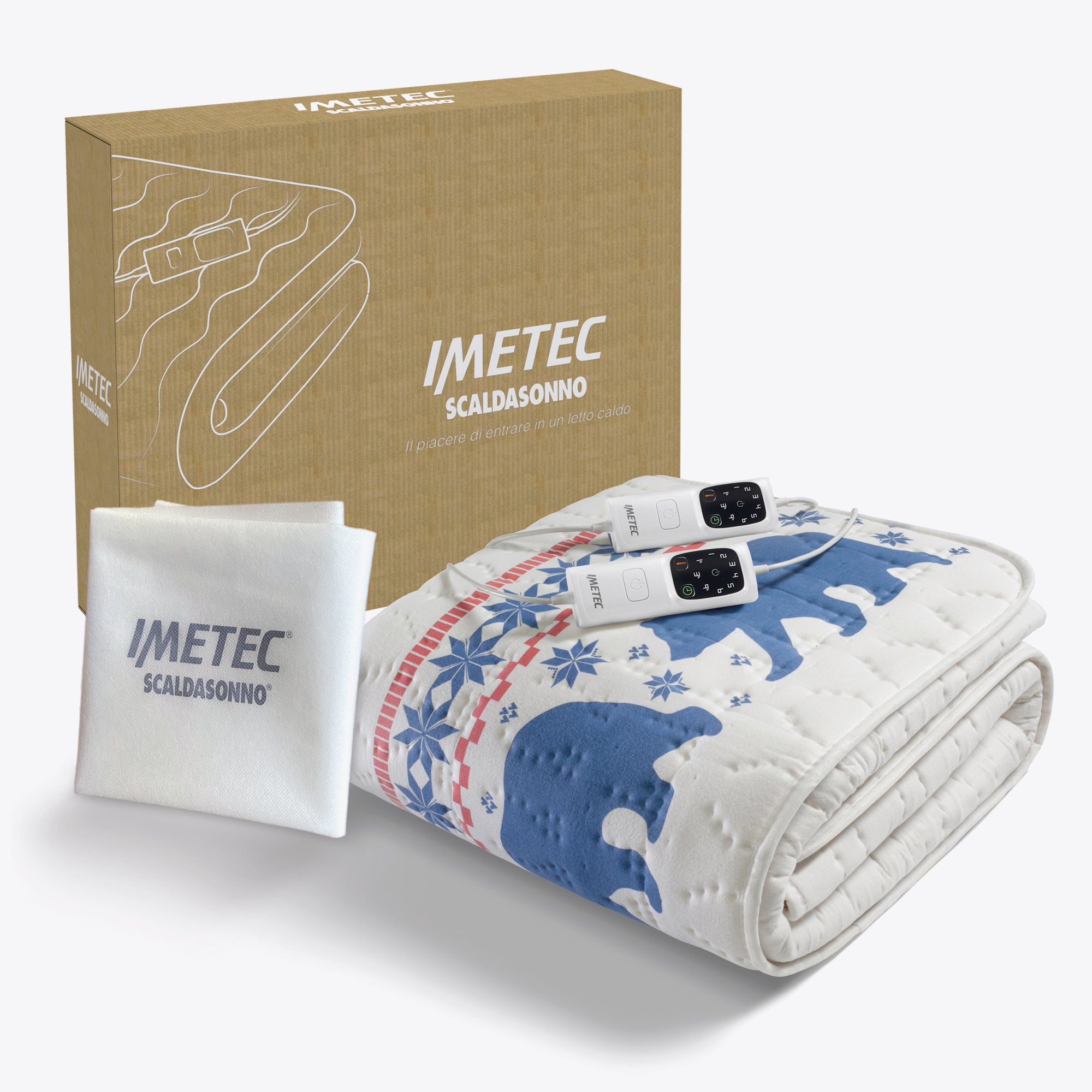 imetec-scaldasonno-adapto-baumwoll-unterdecke-antibakteriell-orsi-doppelbett-mit image 5