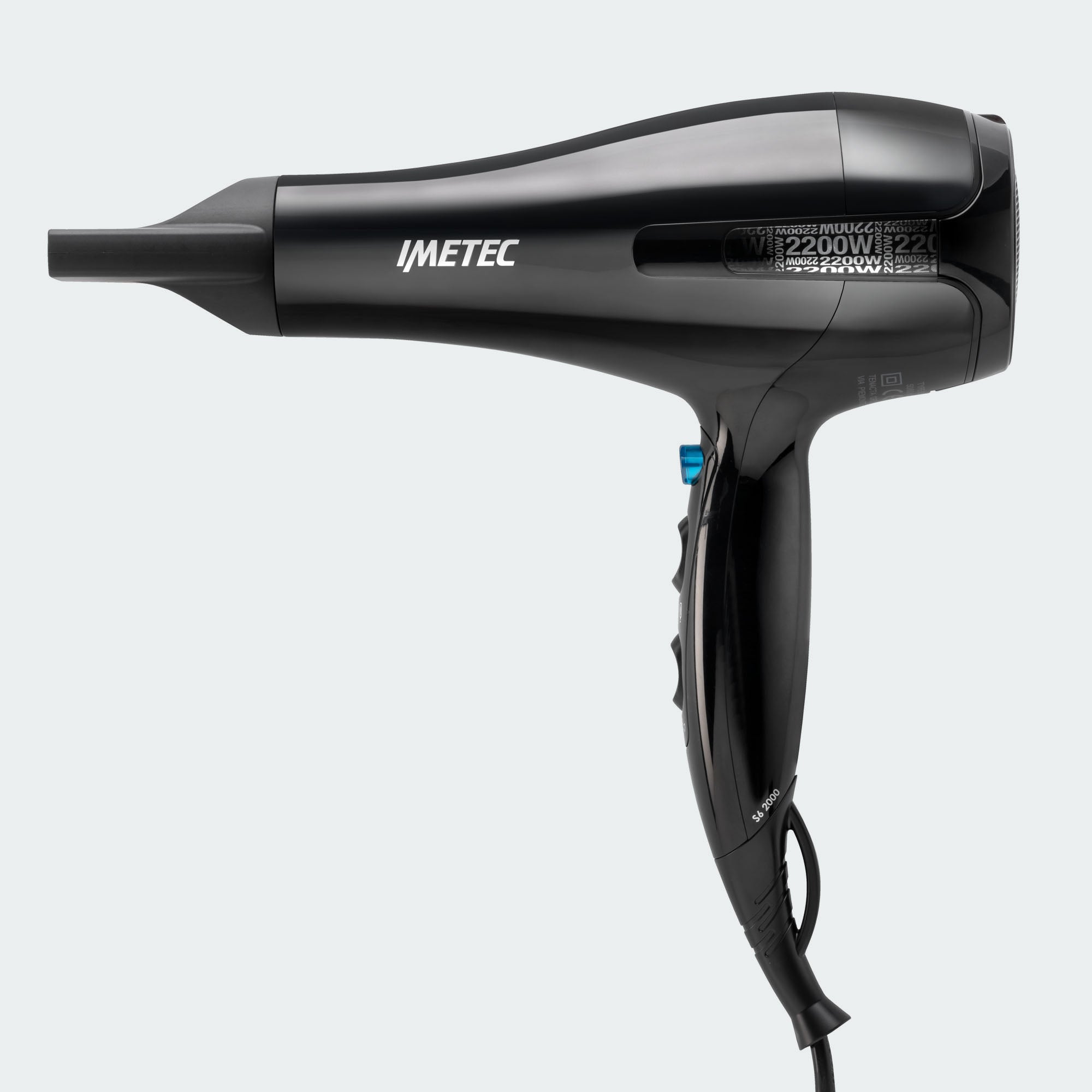 imetec-s6-2200-haartrockner-2200-watt-f-hn-mit-diffusor-schmaler-styling-d-se-un image 2