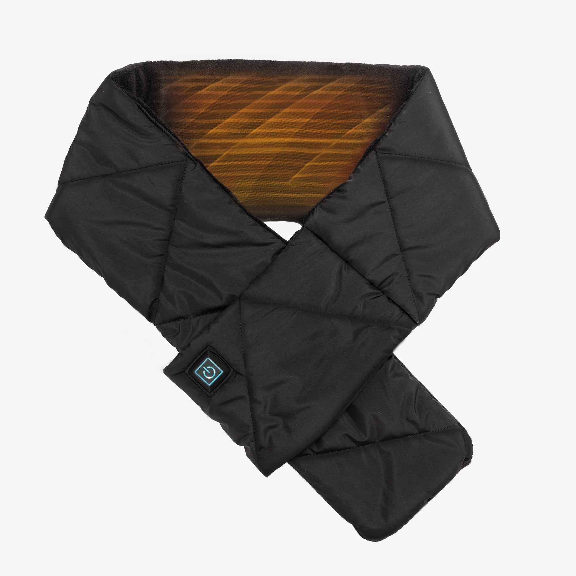 imetec-heat-on-the-go-puffer-scarf-beheizbarer-kordless-schal-schwarz-usb-auflad image 1
