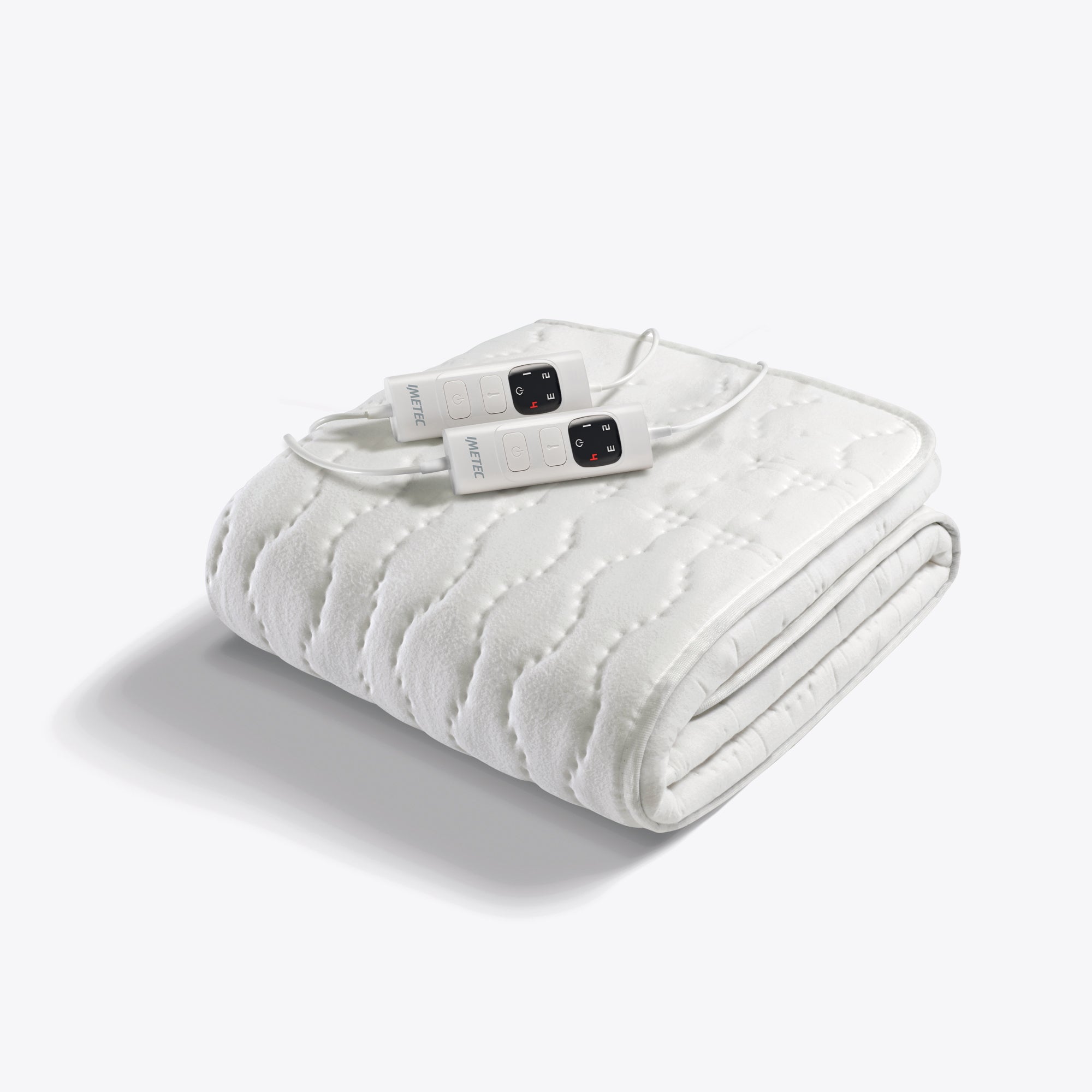 imetec-scaldasonno-active-baumwoll-unterdecke-doppelbett-mit-2-getrennten-steuer image 1