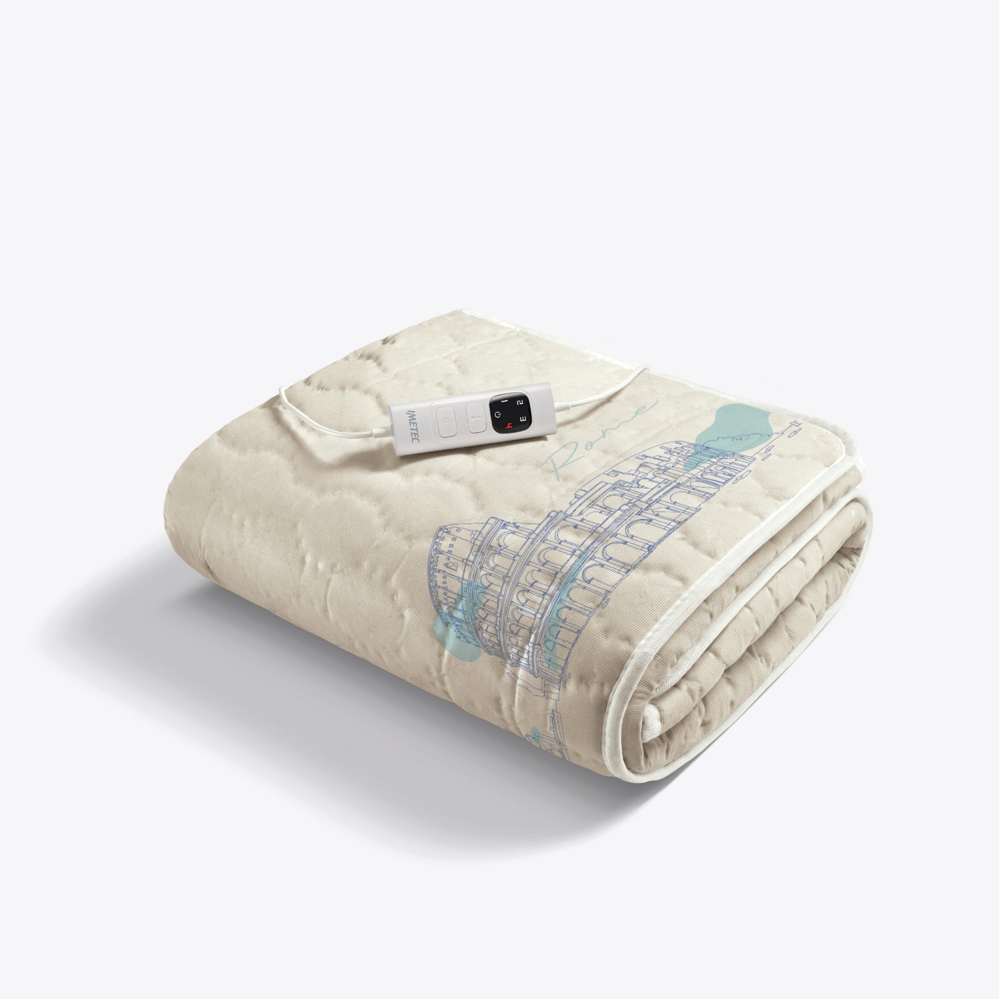 imetec-active-anallergico-trapuntato-roma-heated-underblanket-single-quilted-ant image 1