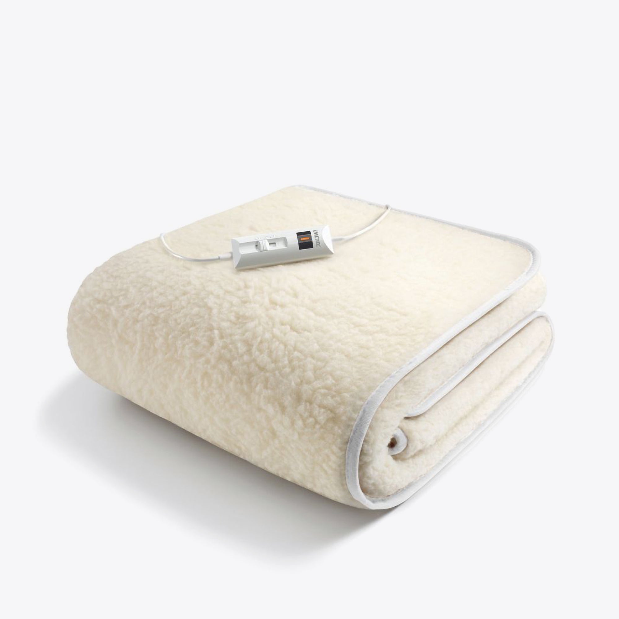 imetec-scaldasonno-50-wolle-merino-beheizbare-unterdecke-einzelbett-mit-oeko-tex image 1