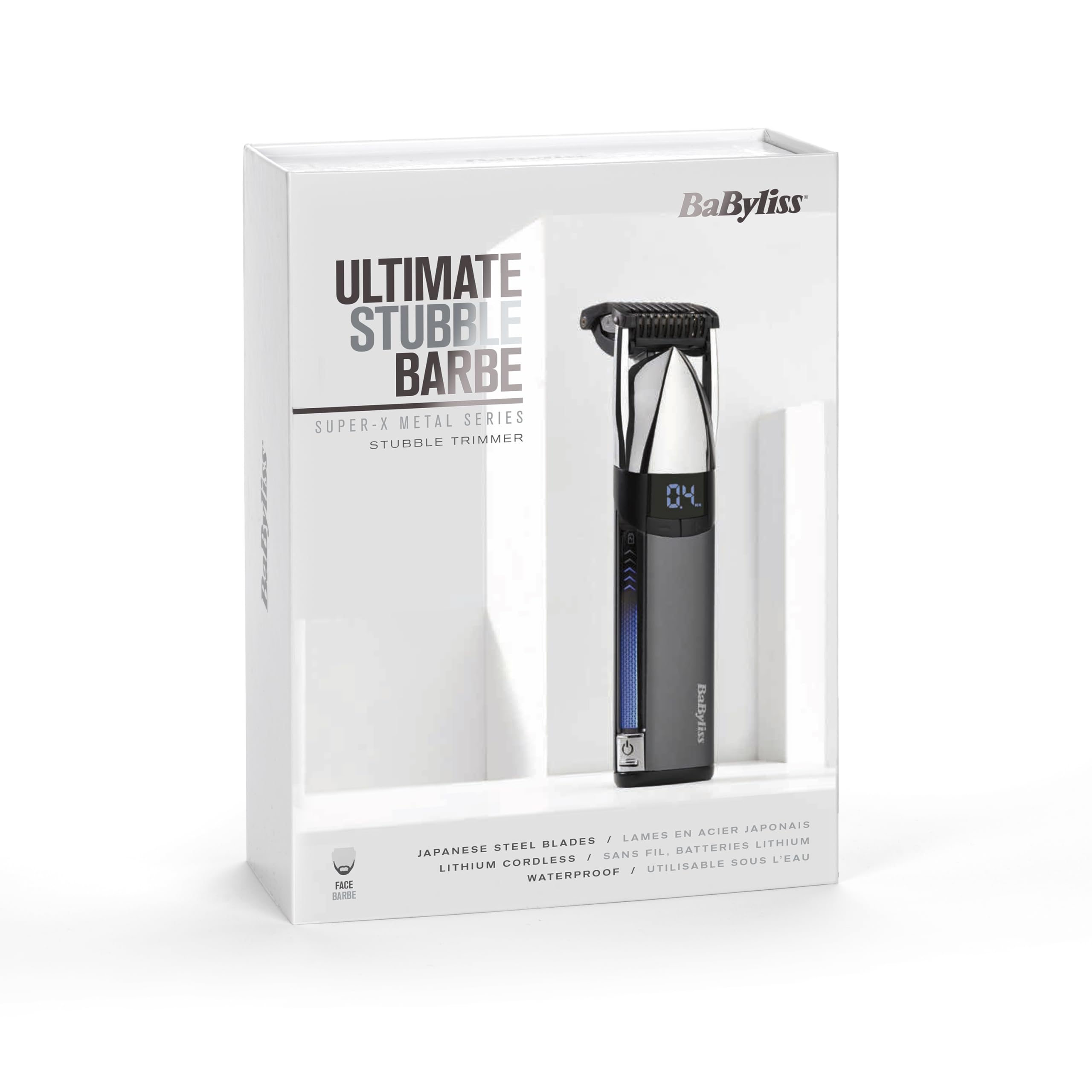 babyliss-super-x-s996e-metall-stoppeltrimmer-wasserdicht-japanische-stahlklingen image 8