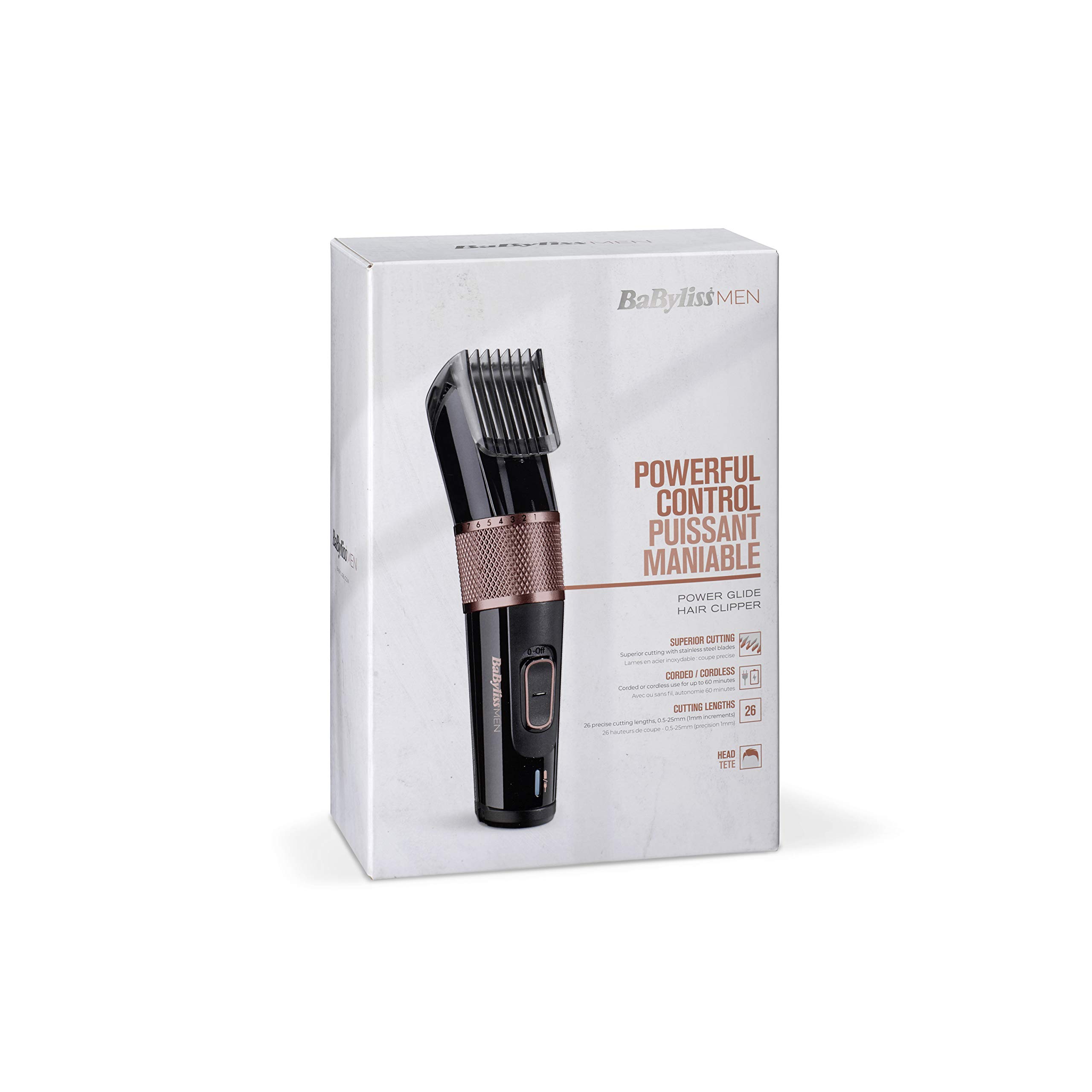 babyliss-power-glide-e974e-haarschneider-26-schnittl-ngen-0-5-25-mm-60-min-akkul image 6