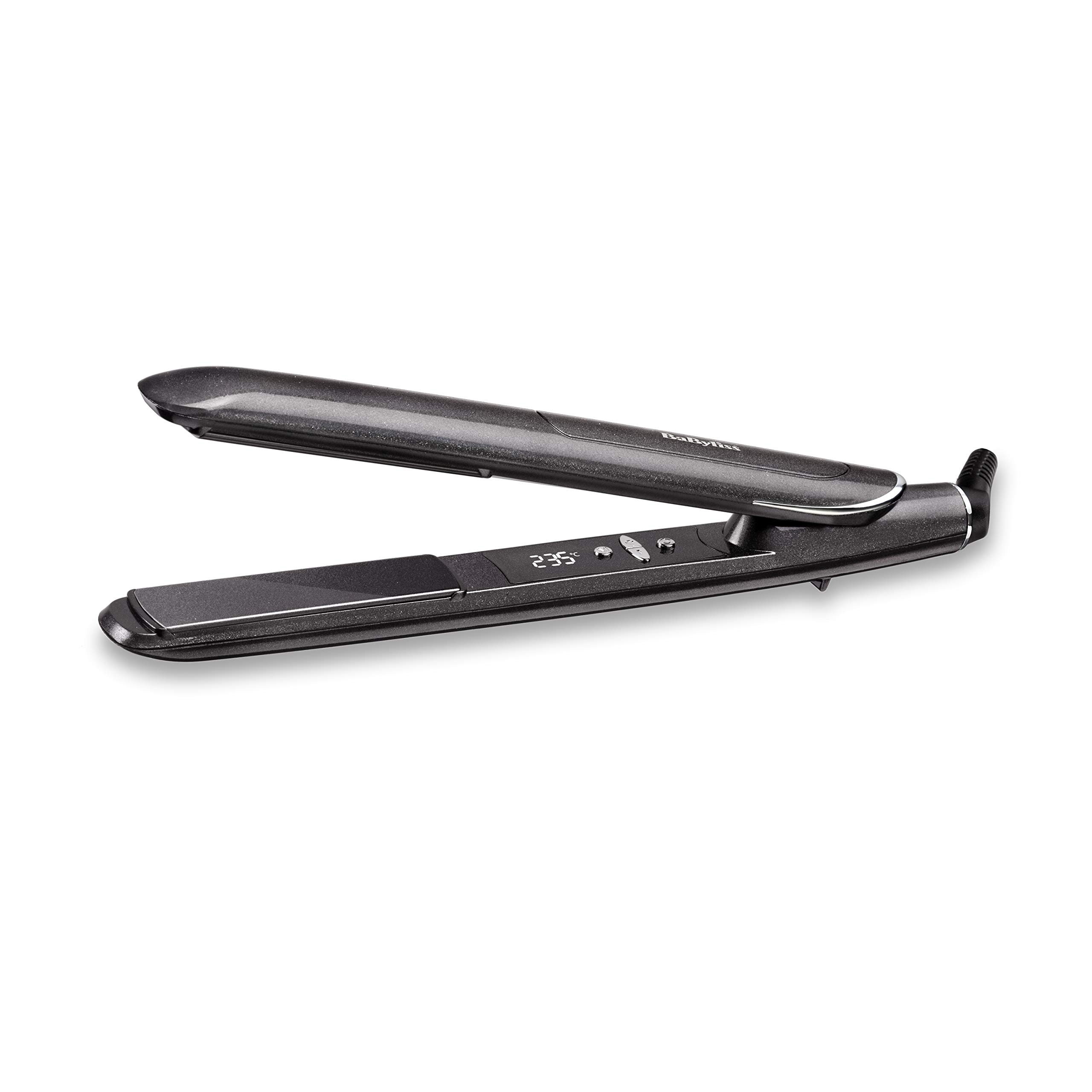 babyliss-platinum-diamond-235-gl-tteisen-profi-haargl-tter-mit-diamant-keramikpl image 1