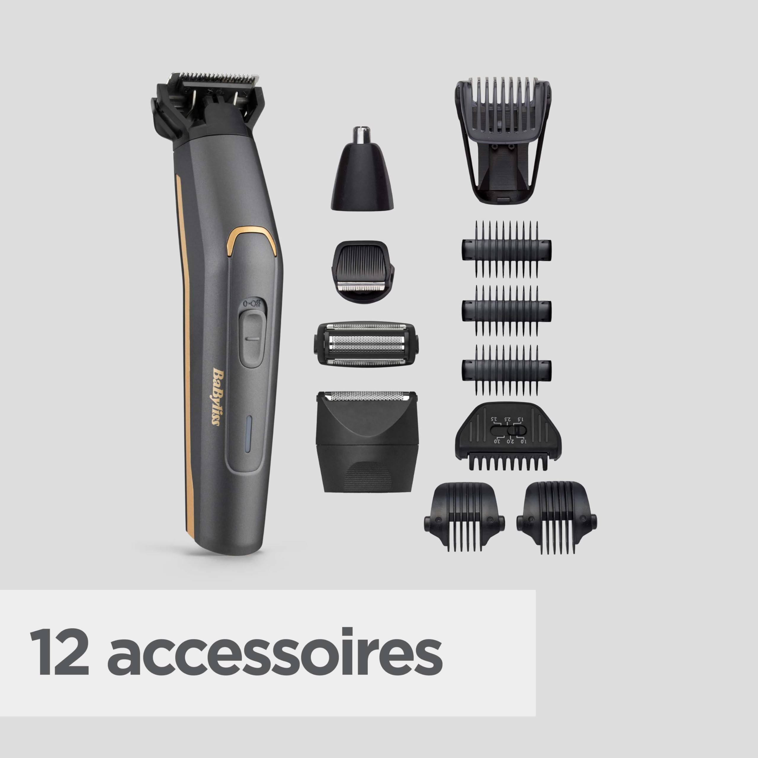 babyliss-mt987e-multi-trimmer-graphite-precision-12-in-1-kabelloser-grooming-set image 5