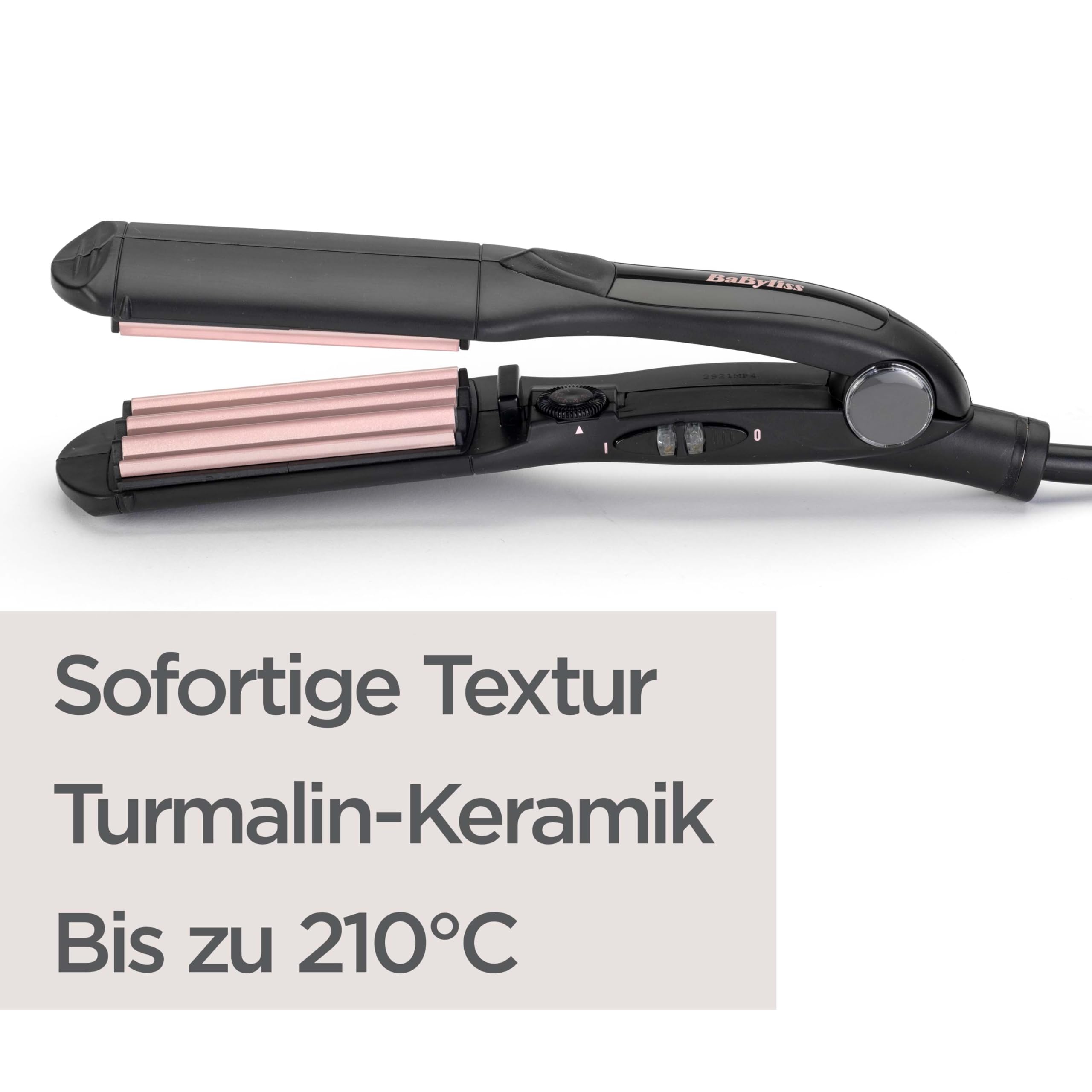 babyliss-kreppeisen-2165ce-crimper-mit-tourmalin-keramikbeschichtung-10-temperat image 2