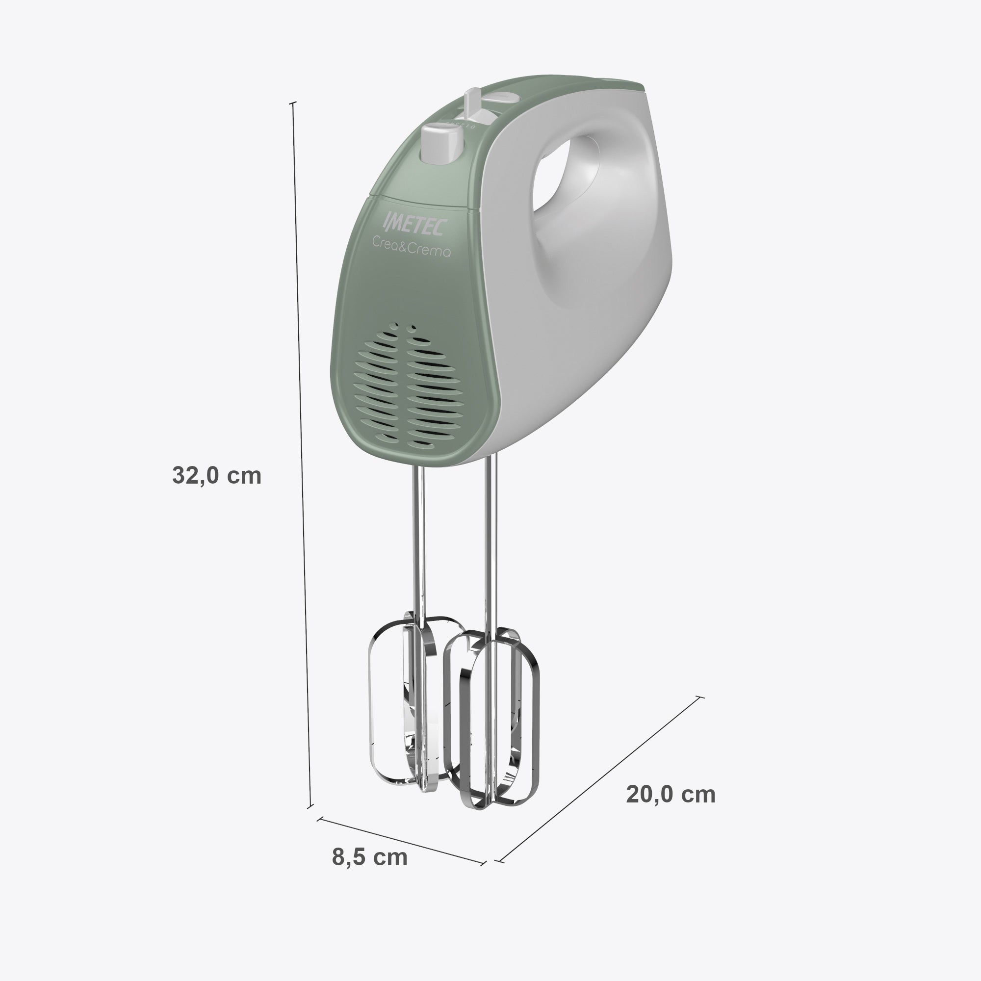 imetec-crea-crema-handmixer-mit-r-hrbesen-knethaken-und-turbo-funktion-500-w-5-g image 6