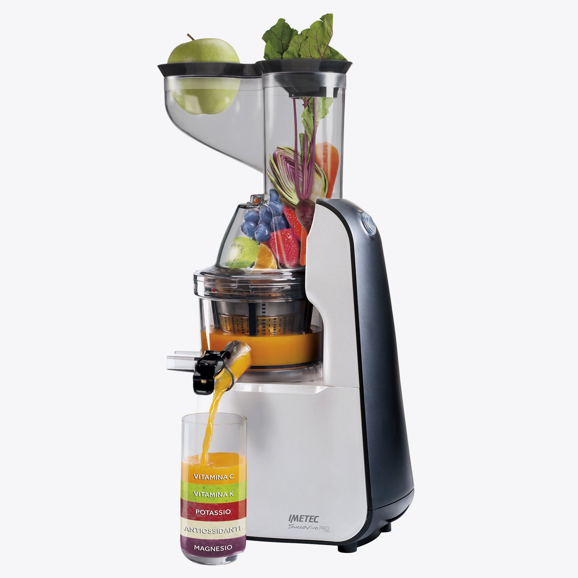 imetec-succovivo-pro-2000-slow-juicer-professioneller-entsafter-mit-48-u-min-kal image 2