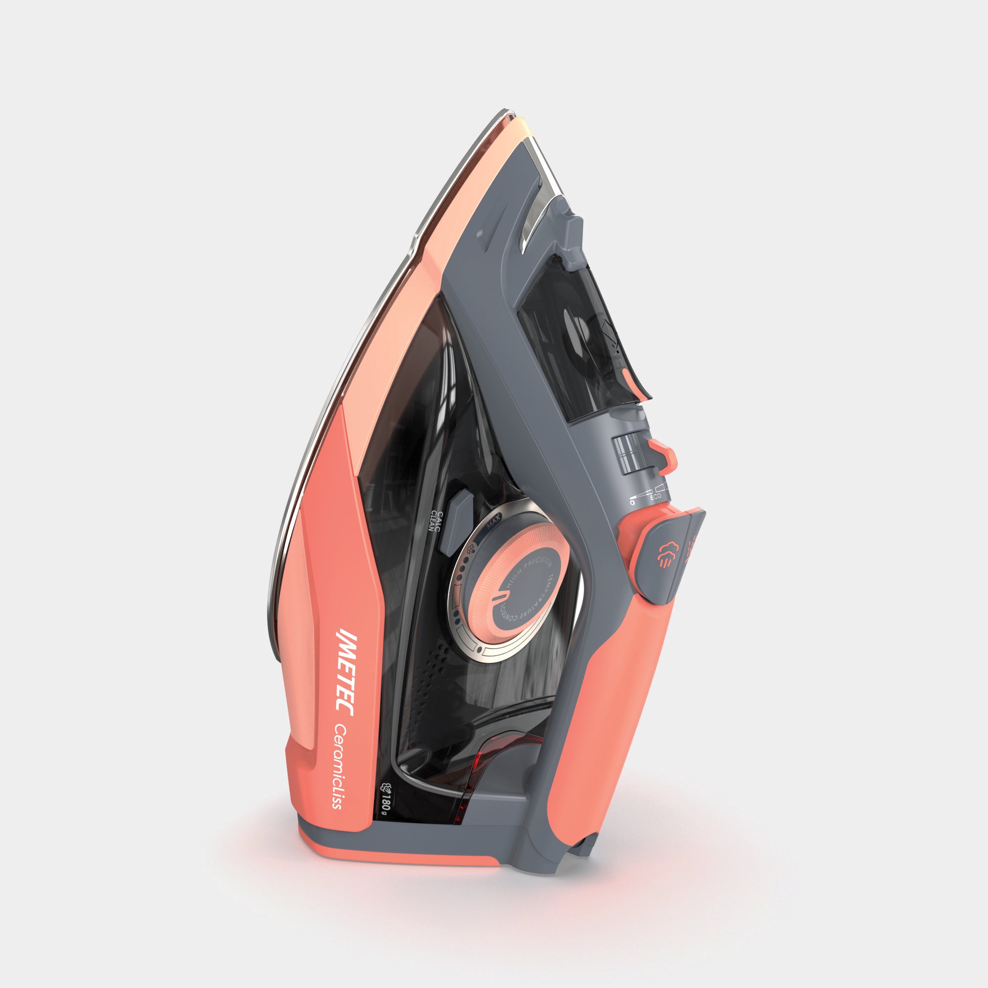 imetec-ceramicliss-steam-iron-with-ceramic-soleplate-180-g-steam-shot-and-anti-d image 3